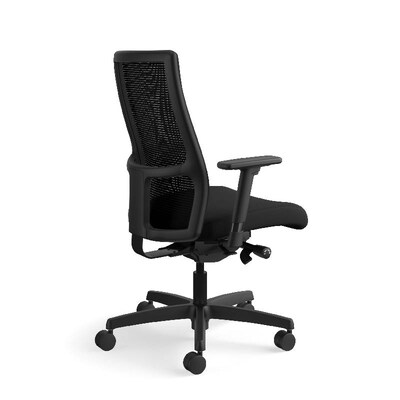 HON Ignition Mesh Back Fabric Computer and Desk Chair, Black (HONIW103CU10)