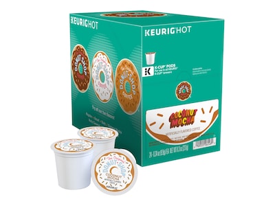 Donut Shop Coconut Mocha Coffee, Keurig K-Cup Pods, Medium Roast, 24/Box  (6248) | Quill.com