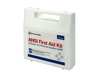 First Aid Only First Aid Kit, 50 People, 196 Pieces (225-AN)