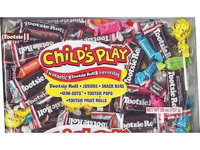 Tootsie Roll Assorted Childs Play Chewy, 26 oz (TOO1817)