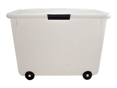 Advantus 60 Quart Storage Box, Clear (34009) | Quill.com