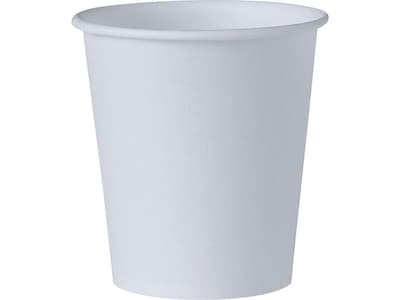 Solo Bare Eco-Forward Cold Cups, 3 Oz., White, 100/Pack (44-2050)