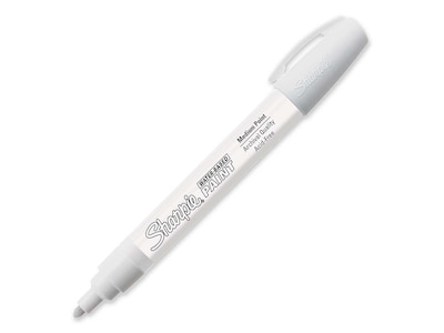  Sharpie Oil-Based Paint Marker, Medium Point, Black & White  Ink, Pack of 6 : Office Products