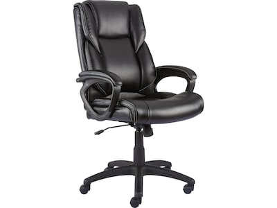 Union & Scale™ FlexFit™ Dexley Ergonomic Mesh Swivel Task Chair, Black  (UN56946)