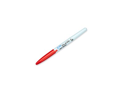 Expo Vis-A-Vis Wet Erase Markers, Fine Point, Red, 12/Pack (16002 ...