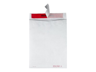 Quality Park Survivor Tyvek Self Seal Catalog Envelopes, 10 x 13, White, 100/Box (QUAR2420)