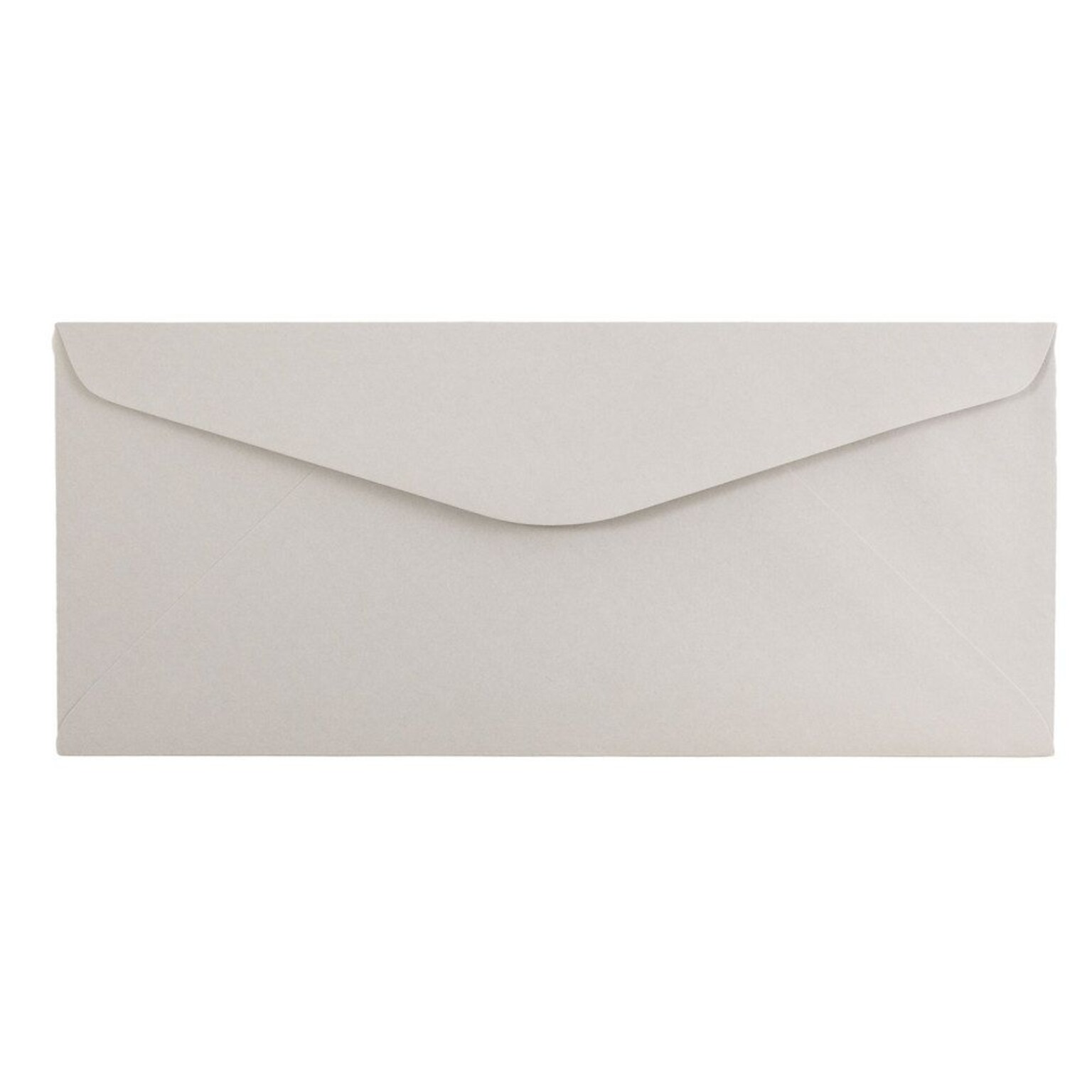 JAM Paper #14 Business Envelope, 5 x 11 1/2, Grey Kraft, 25/Pack (370031866)