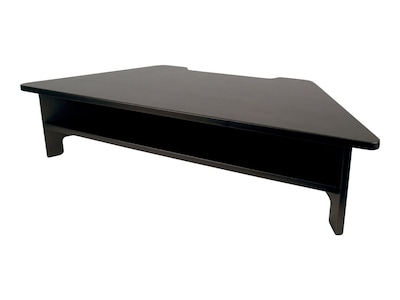 Victor Technology High Rise Monitor Stand, Black (DC050)