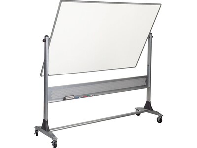 Balt Platinum Mobile Dura-Rite Laminate Dry-Erase Whiteboard, Anodized  Aluminum Frame, 6' x 4' (669R | Quill.com
