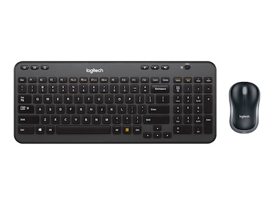 Logitech Combo MK360 Compact Wireless Keyboard & Mouse, Black (920-003376) | Quill