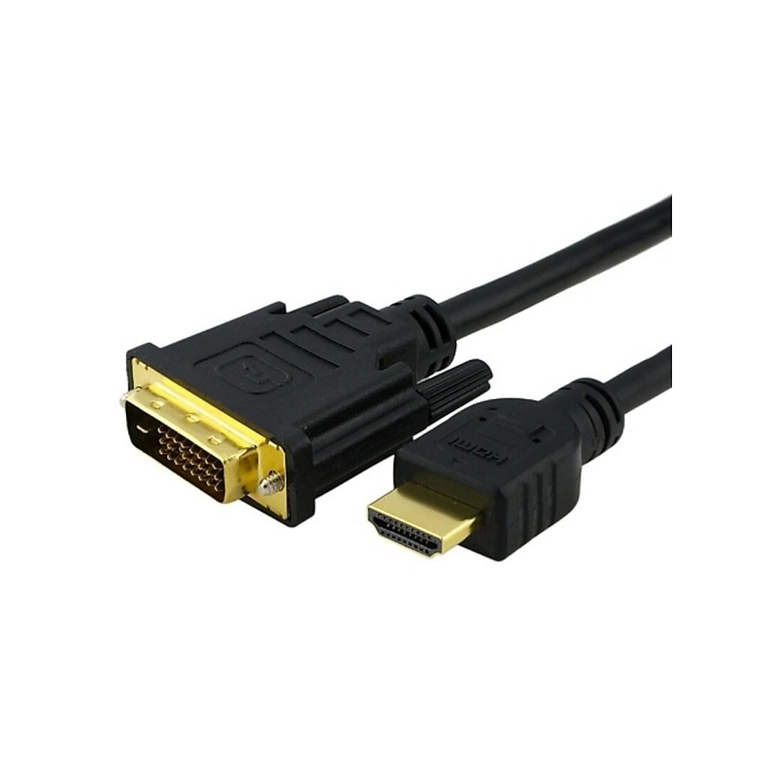 Insten TOTHHDMDV3M1 10' HDMI/DVI-D Video Cable, Black | Quill.com