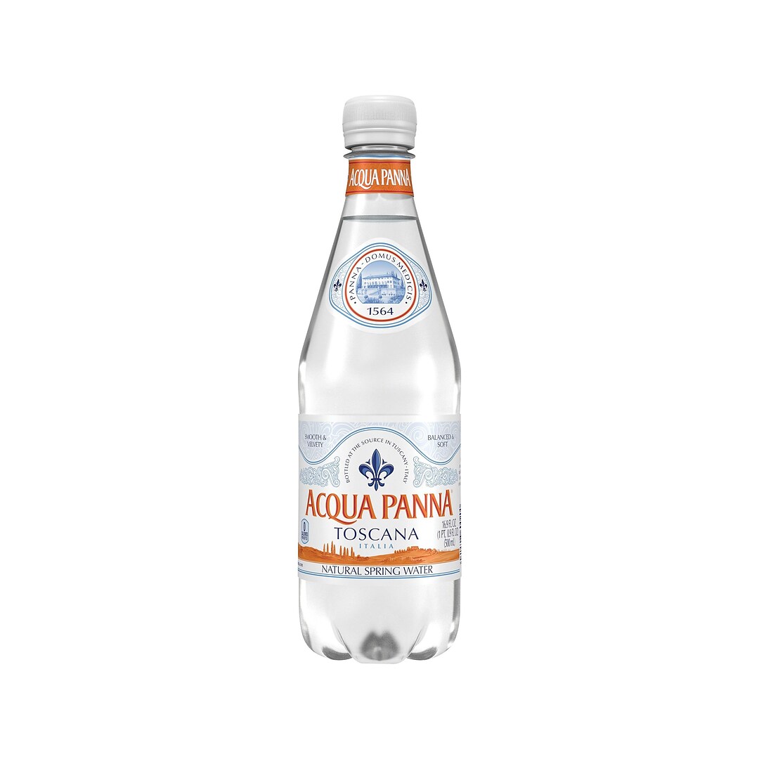 Acqua Panna Natural Spring Water 16 9 Oz 24 Carton Quill Com