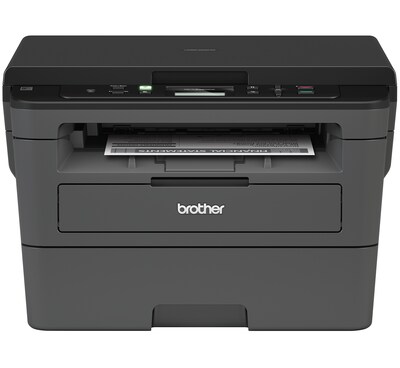 Brother HL-L2390DW Refurbished Wireless Black & White Laser Printer, Single-Function, Print, Scan, C