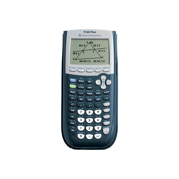 Texas Instruments TI-84 PLUS CAS Graphing Calculator, Black (TI84PLUS) |  Quill.com