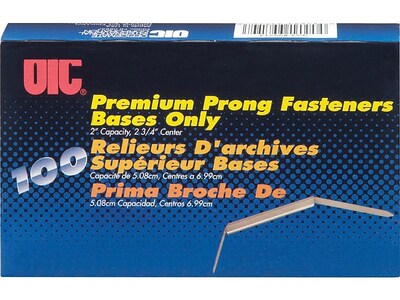 OIC Premium Prong Fasteners Base