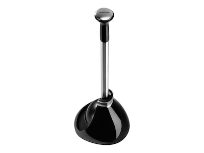OXO 12241700 Good Grips Toilet Plunger & Holder, 24 High by 6