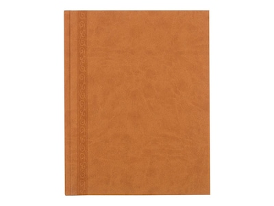 Blueline Da Vinci Hardcover Journal, 8.5 x 11, College Ruled, Tan, 150 Pages (A8004)