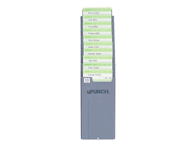 uPunch Rack, 10 Pockets (HNTCR10)