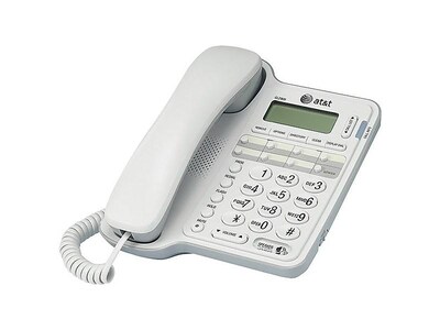 AT&T Corded Telephone, White (CL2909) | Quill.com