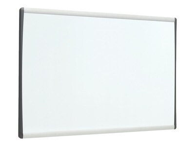 Quartet Arc Cubicle Painted Steel Dry-Erase Whiteboard, Aluminum Frame, 2' x 1' (ARC2414)