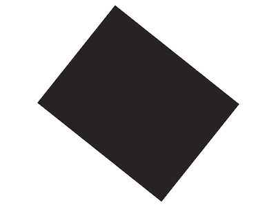 Pacon Ucreate Cardstock Poster Board, 22 x 28, Black, 25/Pack (5394-1)