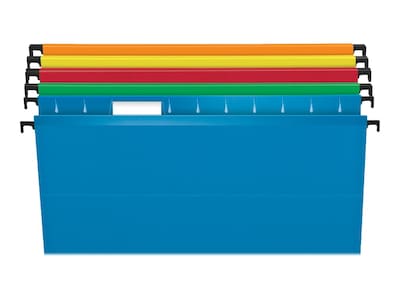 Pendaflex SureHook Hanging File Folders, Legal Size, Assorted Colors, 20/Box (PFX 6153 1/5 Asst)