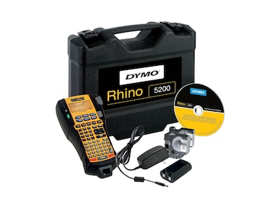 Dymo Rhino 5200 Hard Case Kit Portable Label Maker (1756589)