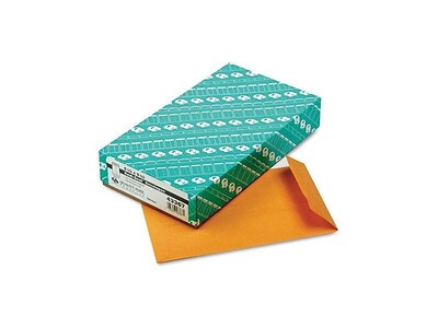 Quality Park Redi-Seal Kraft Catalog Envelopes, 6.5 x 9.5, Brown Kraft, 100/Box (QUA43367)
