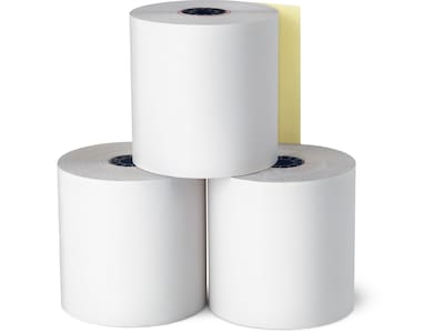 Staples® Carbonless Paper Rolls, 2-Ply, 3 x 85, 10/Pack (18223-CC)