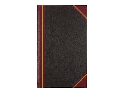 Rediform Texhide Record Book, 500 Pages, Black (57151)