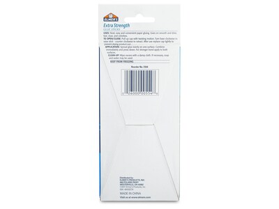 Elmers Extra Strength Glue Sticks, 0.28 oz., White, 24/Pack (E554)