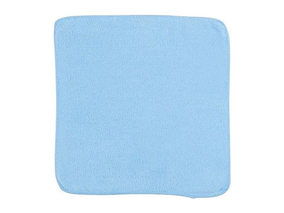 Rubbermaid Light Commercial Microfiber Rags, Blue, 24/Pack (1820579)
