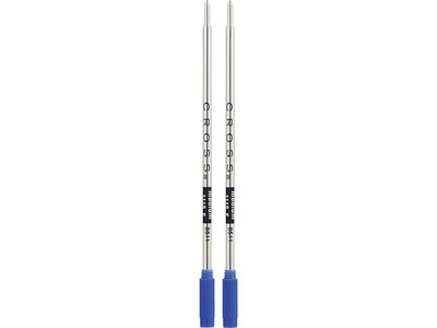 Cross Ballpoint Pen Refill, Medium Tip, Blue Ink, 2/Pack (8511-2 ...