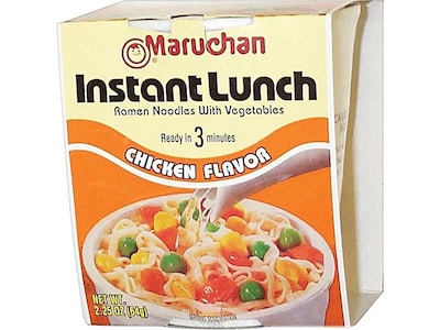 Maruchan Instant Lunch Chicken Soup, 2.25 oz., 12/Carton (MAR00121)
