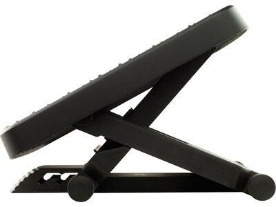 Fellowes Ultimate Tilt Adjustable Footrest, Black/Gray (8067001)