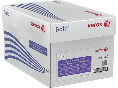Xerox Bold Hi-Performance Uncoated Cardstock White 100-Bright