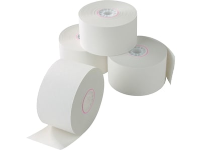 Staples® Bond Paper Rolls, 1-Ply, 3 x 165, 50/Carton (3550)