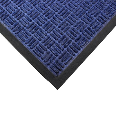 Floortex Doortex  Ribmat Heavy Duty Indoor/Outdoor Entrance Mat 36"x60" Blue(FR490150FPRBL)