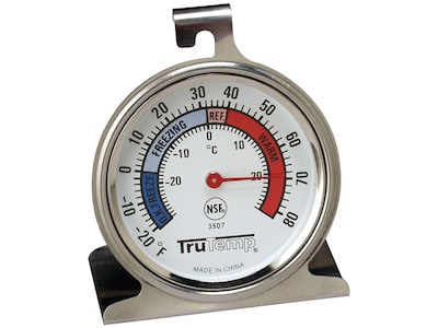 Taylor TruTemp Stainless Steel Thermometer, Silver (3507)