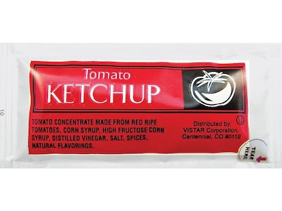 Vistar Ketchup .25 oz. 200/Carton (BFSVENL024)