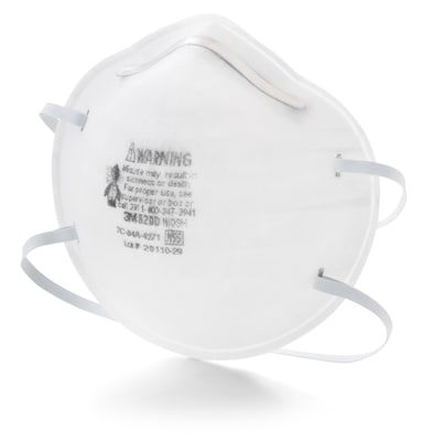 3M™ Disposable Particulate Respirator, N95, 20/Pack (8200)