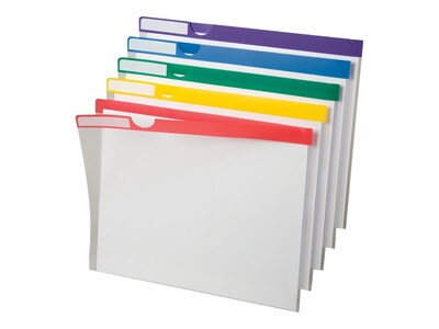 Pendaflex File Folder, 2/5-Cut Tab, Letter Size, Multicolor, 10/Pack (50981EE)