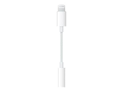 Apple Lightning to 3.5mm Headphone Jack Adapter for iPad, iPod touch, and  iPhone (MMX62AM/A) | Quill.com