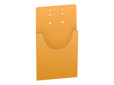 Pendaflex File Pocket, 3/4 Expansion, Letter/Legal Size, Kraft, 100/Box (J044)
