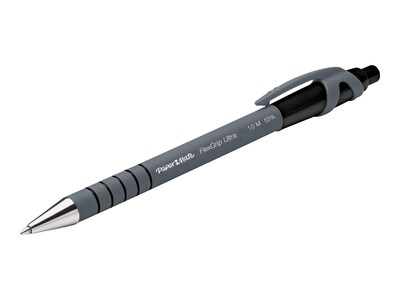 Paper Mate Flexgrip Ultra Ballpoint Pen, Medium Point, Black Ink, Dozen  (9630131) | Quill.com