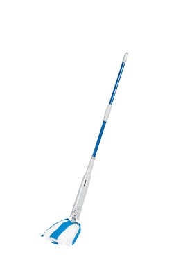 Quickie 48 Self Wringing Mop with Mop Head, Steel Handle, White (94M)