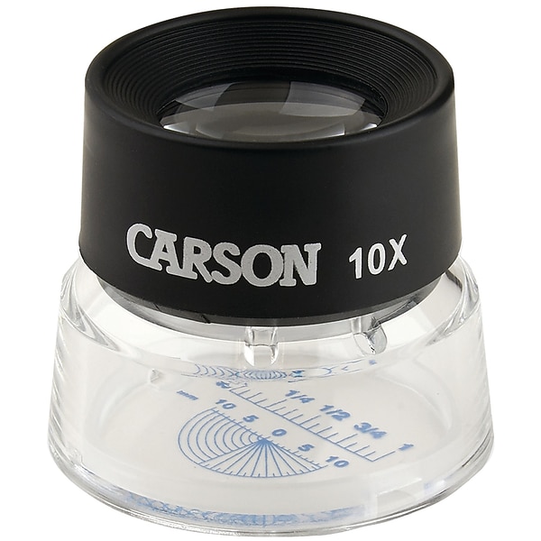 Carson GN-33 MagniFlip 3x Flip-Open Magnifier with Folding Case