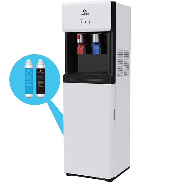 Avanti Water Dispenser, Cold and Room Temperature, in White (WD360)