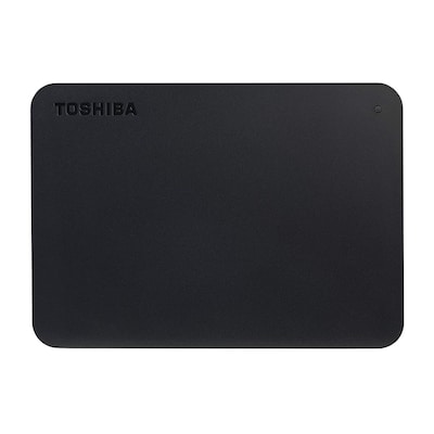 Toshiba Canvio Basics HDTB410XK3AA 1TB Portable USB 3.0 External Hard  Drive, Black | Quill.com
