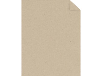 Astrobrights 8.5" x 11", Colored Paper, 24 lbs., Kraft, 200 Sheets/Pack (91669)